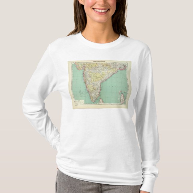 T-shirt India e Sri Lanka 2 (Frente)