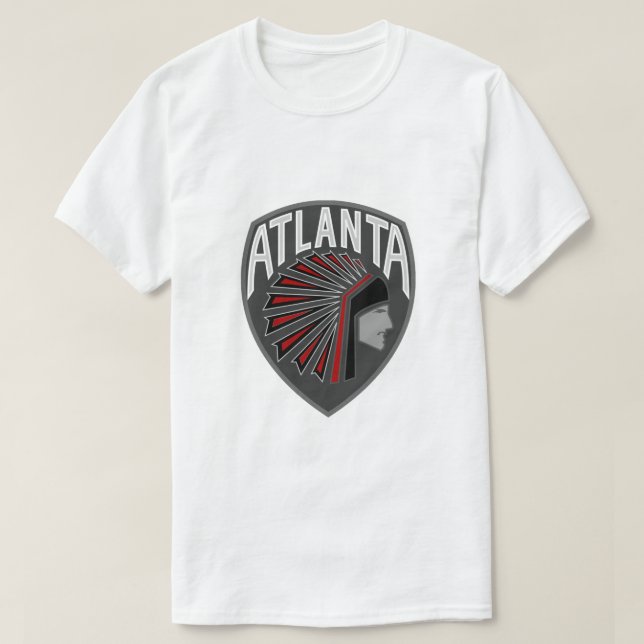 T-shirt indiano Atlanta (Frente do Design)