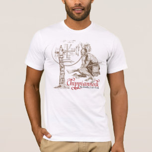 T-shirt indiano do nativo americano na morte eu