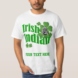 T-shirt Indiano irlandês