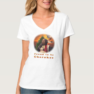 T-shirt indianos Cherokee