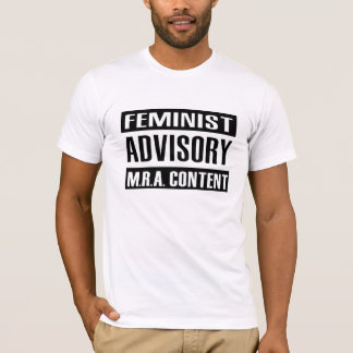 T-shirt Índice feminista do Advisory MRA