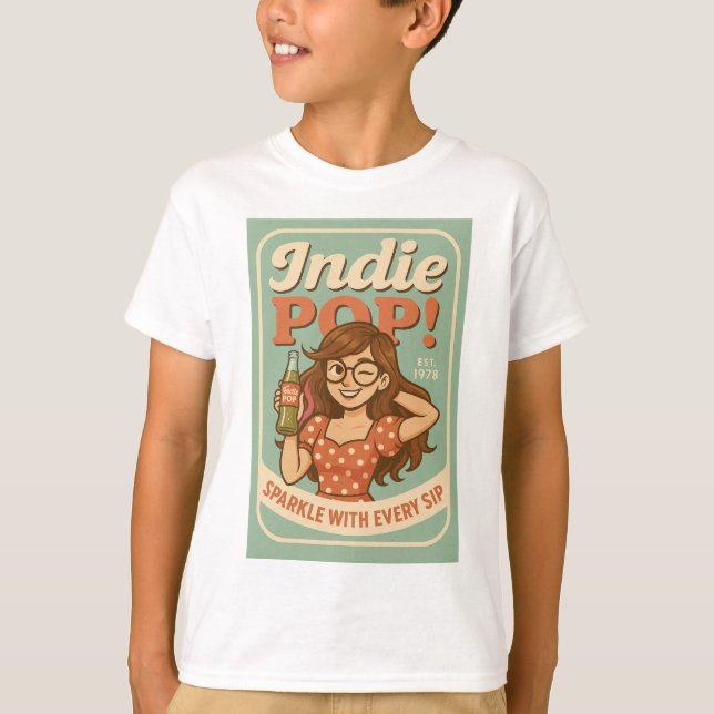 T-Shirt Indie Pop Kids (Frente)