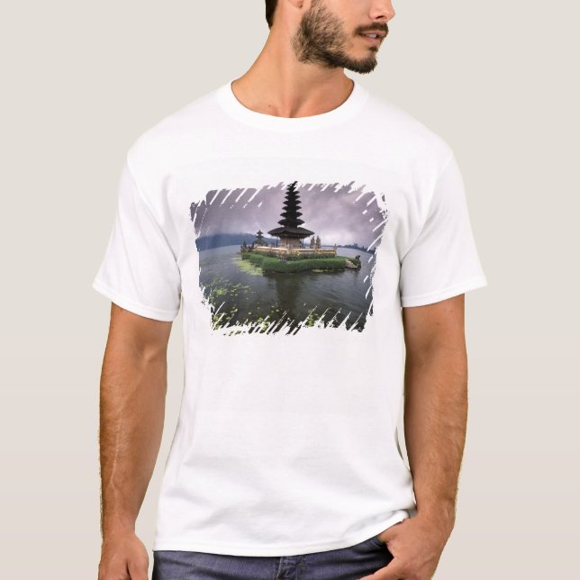 T-shirt Indonésia, Bali, Templo Ulun Danu. (Frente)