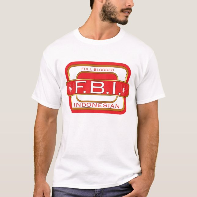 T-shirt Indonésio completo de Blooded (Frente)