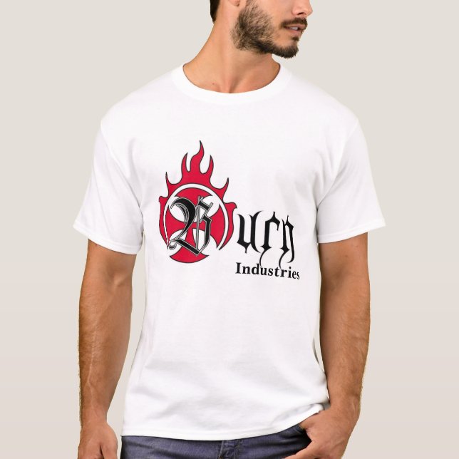 T-shirt Indústrias da queimadura (Frente)