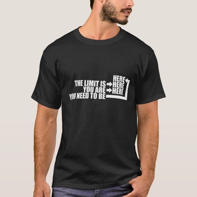 T-shirt inertiaMS - T dos LIMITES (Frente)