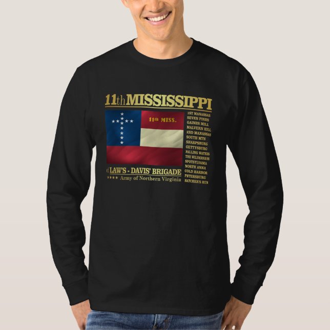 T-shirt Infantaria do Mississippi 11 (BA2) (Frente)