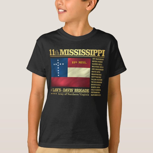 T-shirt Infantaria do Mississippi 11 (BA2) (Frente)