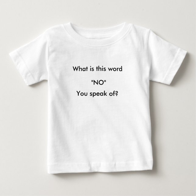T-shirt infantil, branco (Frente)