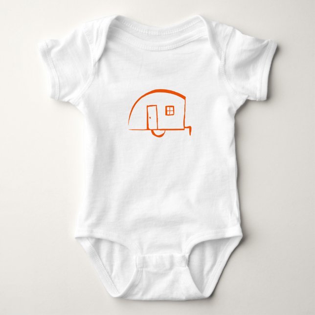 T-shirt infantil com o reboque da lágrima do (Frente)