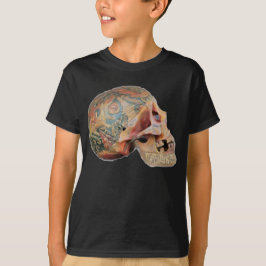 T-Shirt Infantil Crânio