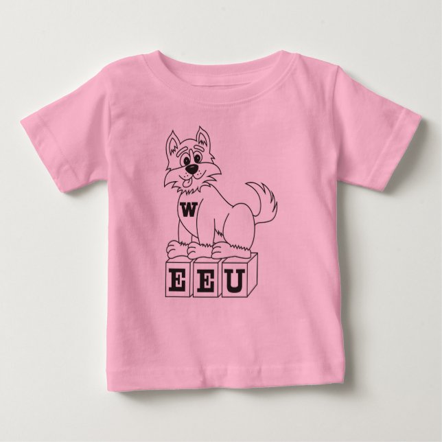 T-shirt infantil de EEU (Frente)