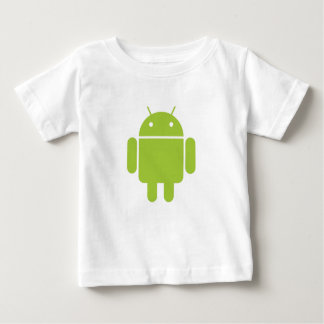 T-shirt infantil do Android