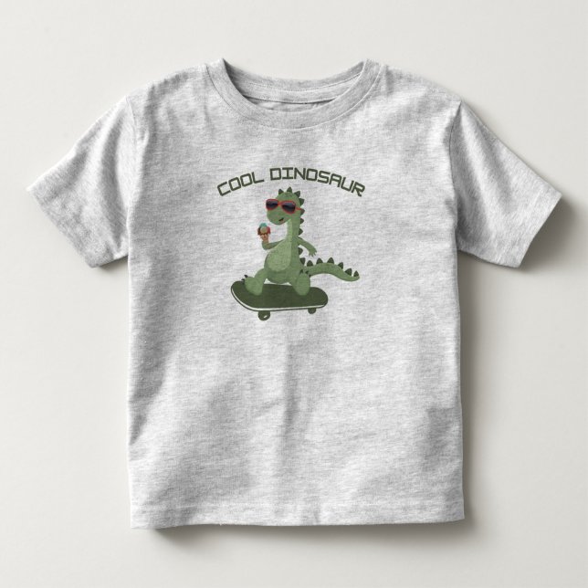 t-shirt infantil do dinossauro (Frente)