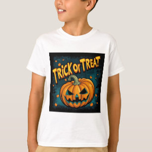 t-shirt infantil do Halloween