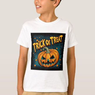 t-shirt infantil do Halloween
