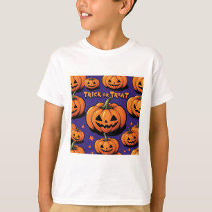 t-shirt infantil do Halloween