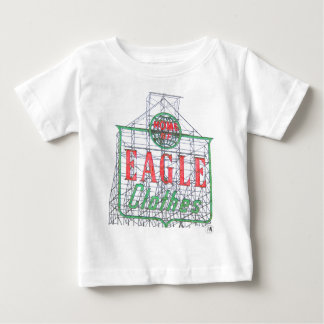 T-shirt infantil do sinal da roupa de Eagle