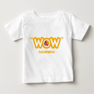 T-shirt infantil do "wow"