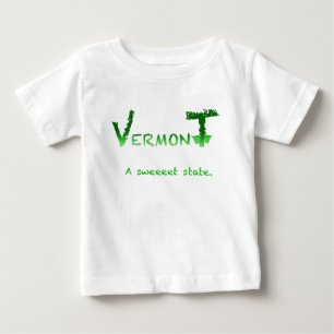 T-shirt infantil doce de Vermont