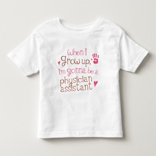 T-shirt infantil (futuro) assistente do bebê do (Frente)