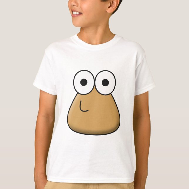 T-shirt infantil - Happy Baby Pou (Frente)