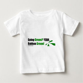 T-shirt infantil verde de Bakken