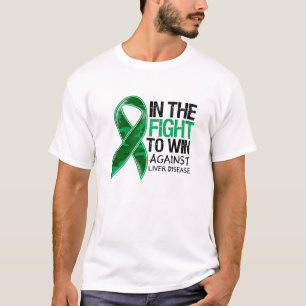 T-shirt Infecção hepática - luta a ganhar