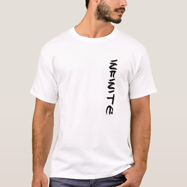 T-shirt Infinito lateral (Frente)