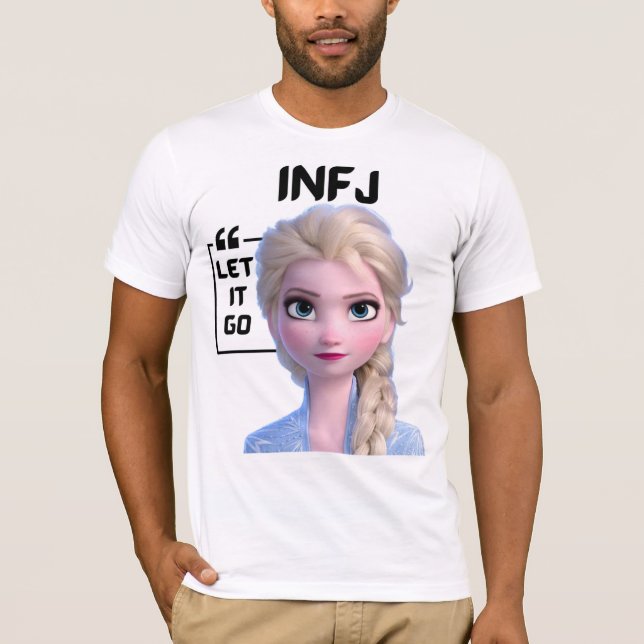 T-Shirt INFJ - Elsa (Frente)