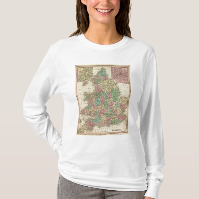 T-shirt Inglaterra 6 (Frente)