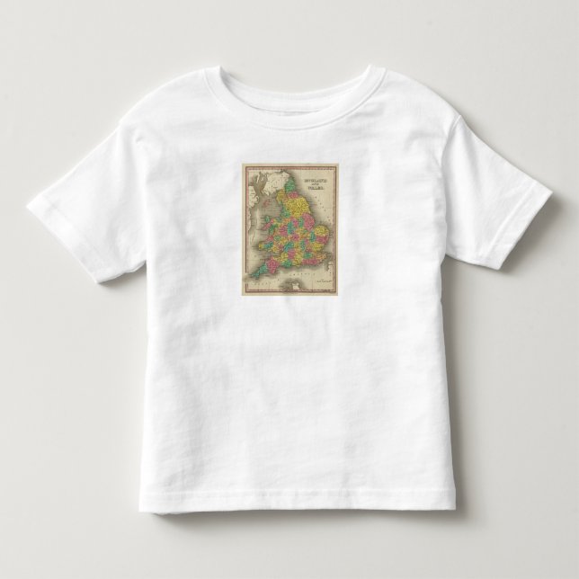 T-shirt Inglaterra e Wales (Frente)