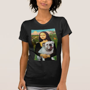 T-shirt Inglês Bulldog 9 - Mona Lisa