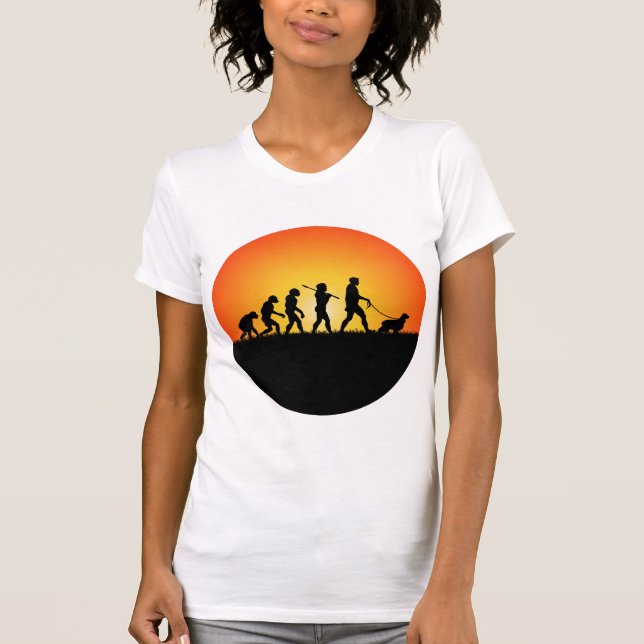 T-shirt Inglês cocker spaniel (Frente)