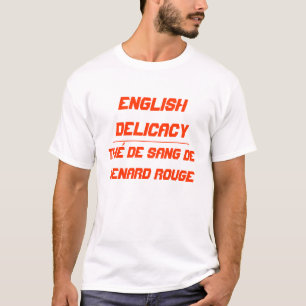T-shirt Inglês Delicacy