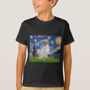 T-shirt Inglês Setter 1 - Starry Night