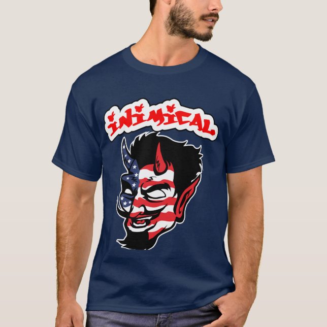 T-Shirt Inimical American Devil (Frente)