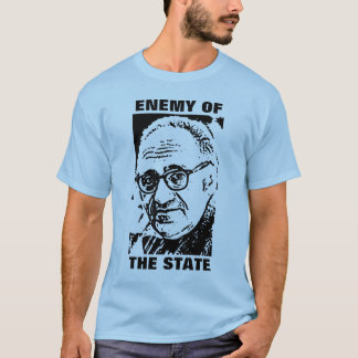 T-shirt Inimigo de Rothbard do estado