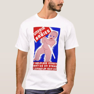 T-shirt Injusto aos bebês WPA 1938