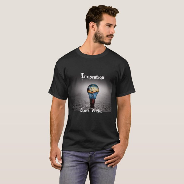 T-Shirt Innovation Starts Within (Frente Completa)