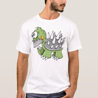 T-shirt insano louco da tartaruga da guerra