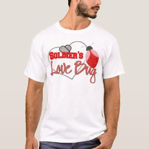 T-shirt Inseto do amor do soldado