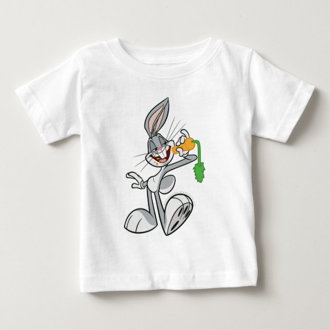 T-shirt INSETOS BUNNY™ com Cenoura (Frente)