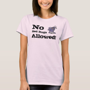 T-shirt Insetos de cama