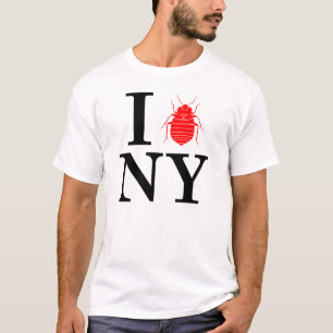 T-shirt Insetos de cama de New York
