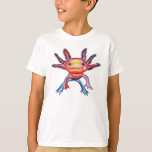 T-shirt insolente do design do Axolotl