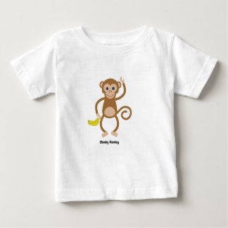 T-shirt insolente do macaco para miúdos