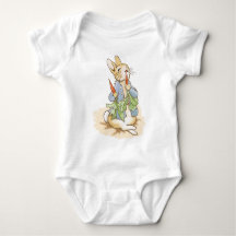 Inspirado por P. Rabbit/Friends BABY JERSEY BODYSU