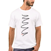 T-Shirt Inspirational Unisex Swirl - Preto